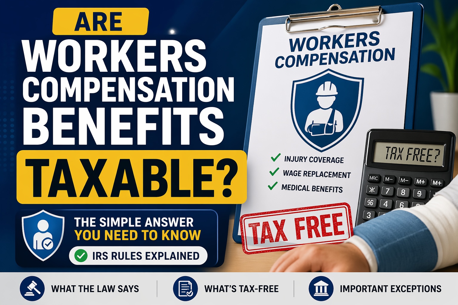 Are workers compensation benefits taxable