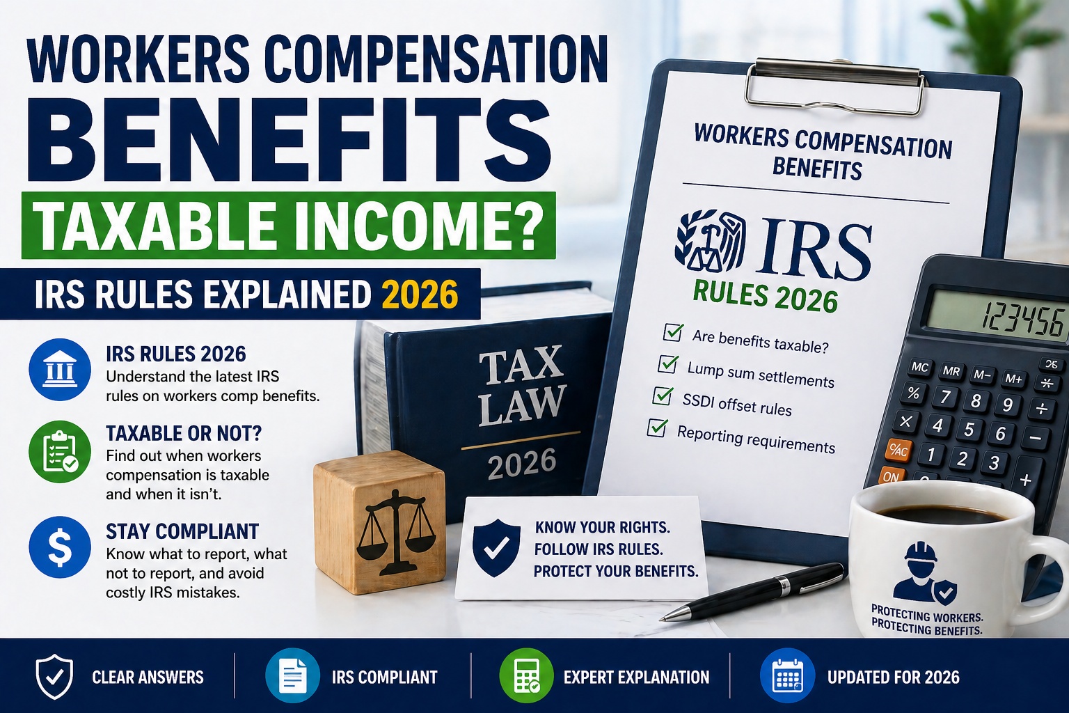 Workers Compensation Benefits Taxable Income IRS Rules 2026