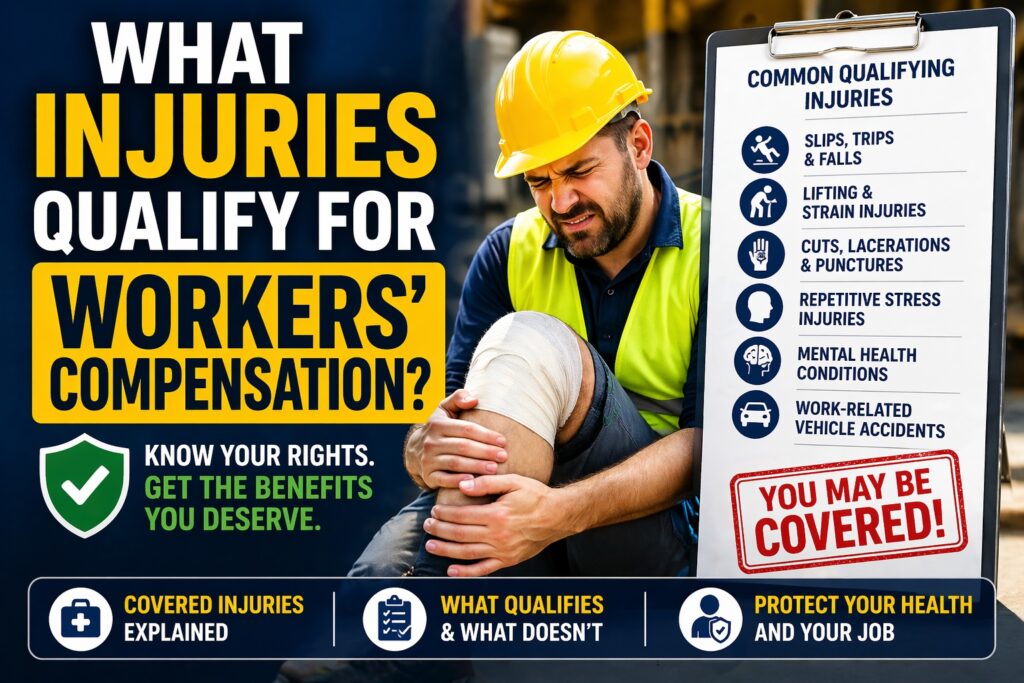 what injuries qualify for workers compensation
