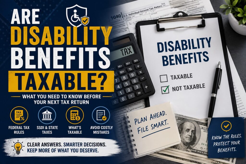 Are Disability Benefits Taxable