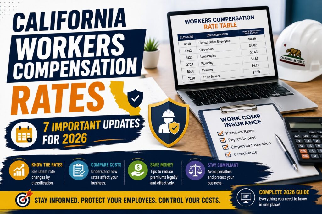 California Workers Compensation Rates