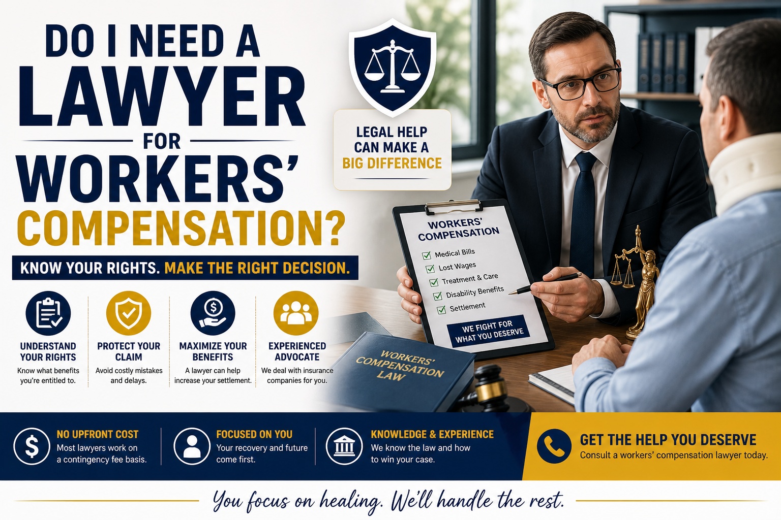 Do I Need a Lawyer for Workers Compensation