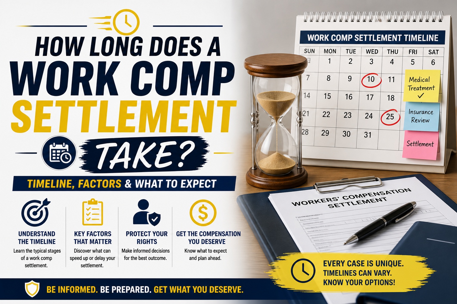 How Long Does a Work Comp Settlement Take