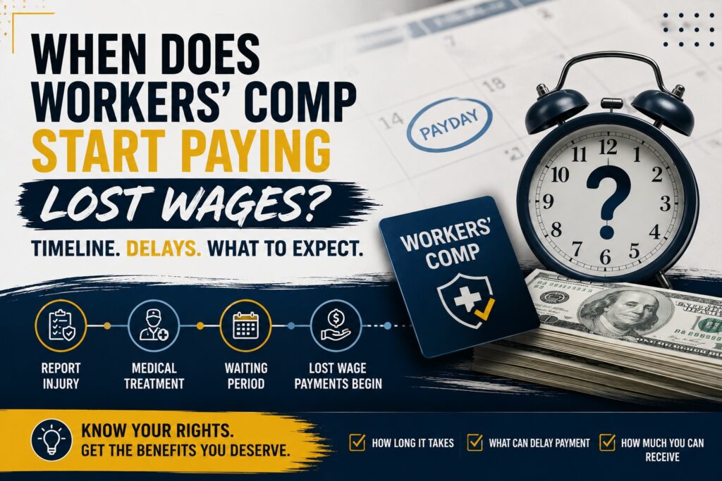 When Does Workers' Comp Start Paying Lost Wages