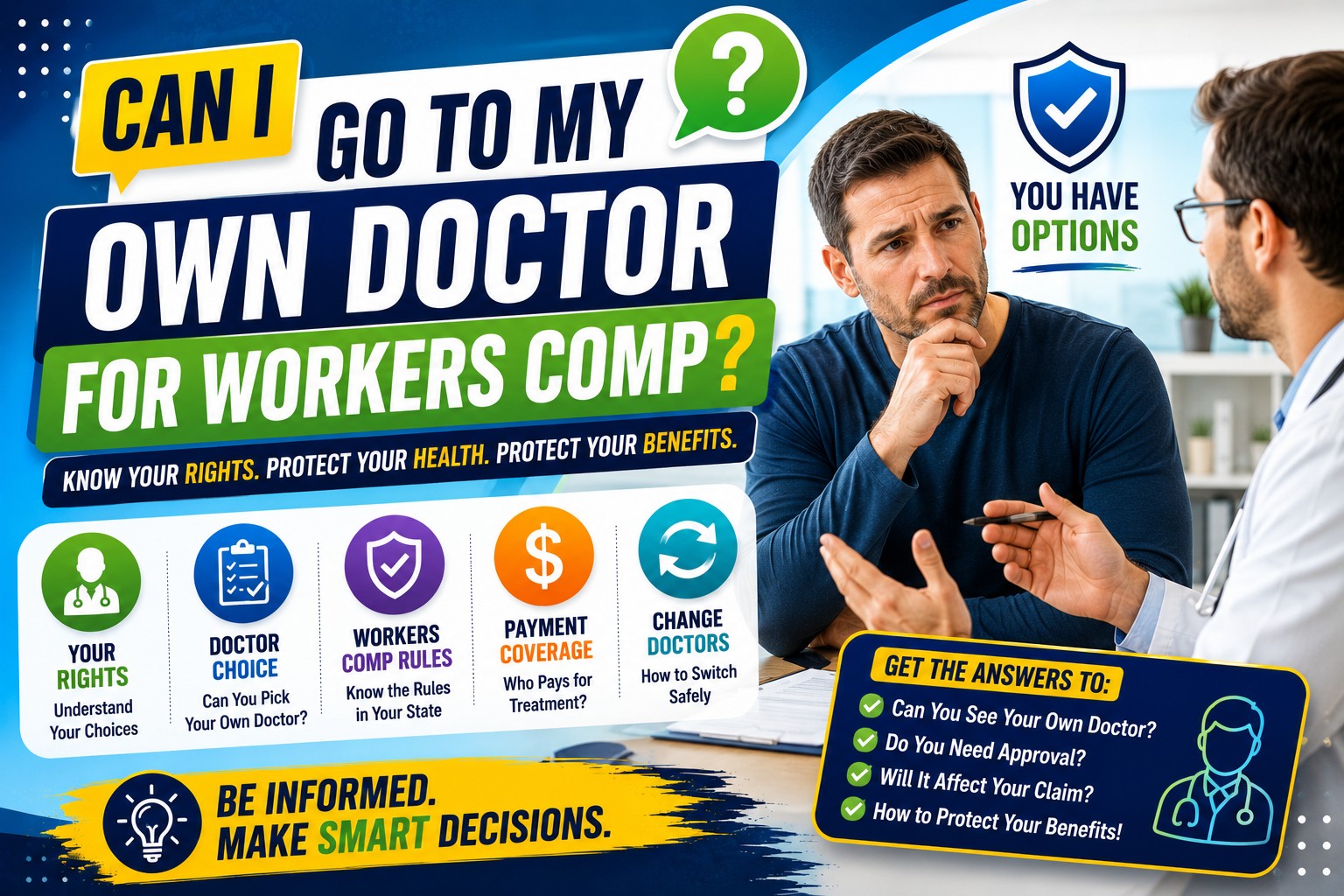 Can I Go to My Own Doctor for Workers Comp