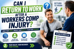 Can I Return to Work After a Workers Comp Injury
