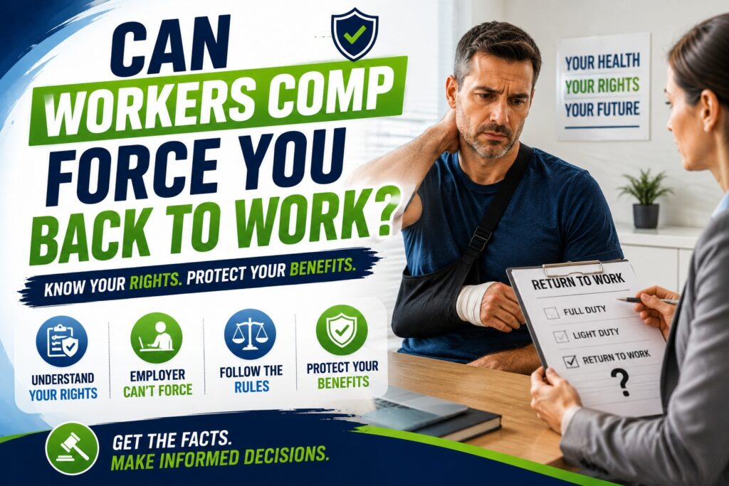 Can Workers Comp Force You Back to Work