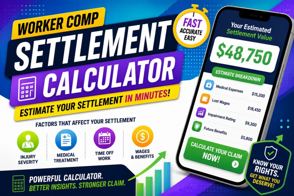 Worker Comp Settlement Calculator