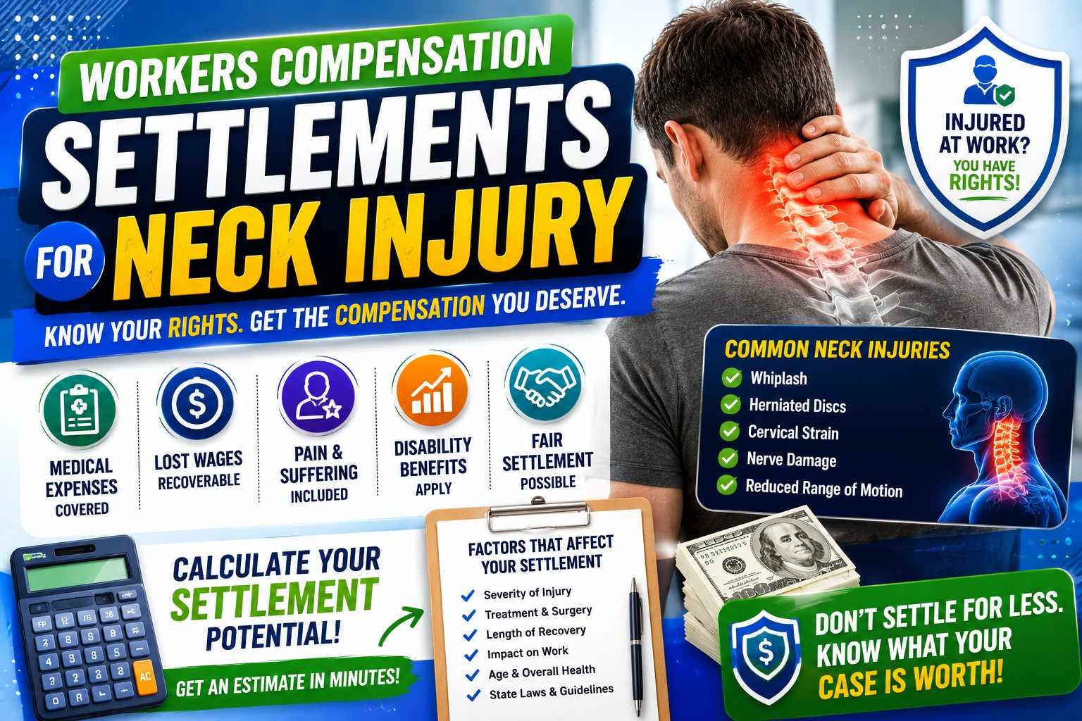 Workers Compensation Settlements Neck Injury